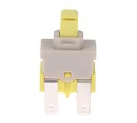 Interrupteur autobloquant E-Switch PA512C, bouton marche/arrêt for lave-vaisselle et aspirateur, 4 broches
