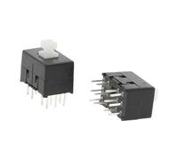 Interrupteur autobloquant JPS4281A, 4 rangées, 12 pieds, 13x8.5x18, avec interrupteur de verrouillage, importé de corée du sud, 10 pièces