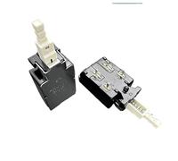 Interrupteur autobloquant KDC-A11 5PC TV-8 Bouton d'alimentation TV réglable Interrupteur à fumée d'huile à bouton droit à 4 broches