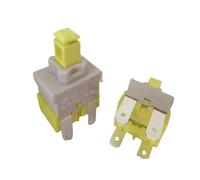 Interrupteur autobloquant PA512C 4 broches for lave-vaisselle et aspirateur, bouton d'alimentation 16 A 250 V