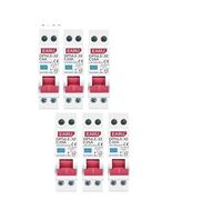 Interrupteur automatique 1 pièces 18MM Mini 230V 50/60Hz 1P + N 6KA différentiel de courant résiduel disjoncteur automatique sur la Protection contre les fuites de courant (Size : 6A)