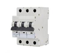 Interrupteur automatique 6KA 3P C 63A, pour protection électrique dans les installations de basse tension et sécurité des circuits.