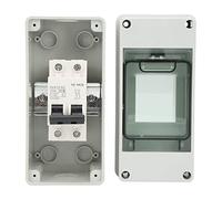 Interrupteur automatique Commutateur d'isolateur CC, disjoncteur miniature à fenêtre transparente 1000 V sûr for solaire PV