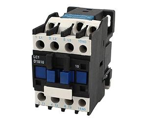 Interrupteur automatique Contacteur CA. AC220V.Coil 18A 3-Phase 1NO 50/60.HZ démarreur électronique Starter Relay LC1 D1810.Black