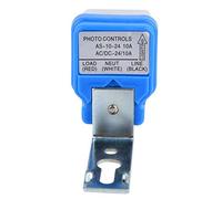Interrupteur Automatique de Lampe D'extérieur, Interrupteur Automatique pour éclairage Public, Photoswitch, Autoroutes, Parcs, Capteur de Contrôle D'éclairage AC 12 V/24 V/110