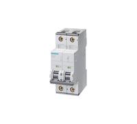 Interrupteur Automatique Modulaire SIEMENS Courbe C 8 A 2p 400 V 6 Ka pour