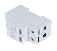 Interrupteur automatique Parafoudre, dispositif de protection contre les surtensions 2P stable Tele Protector, for la conception modulaire 90 * 49 * 36Mm 1000V Composants électroniques précis (Color