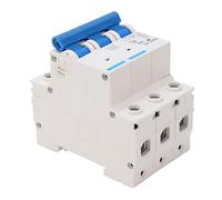 Interrupteur automatique Petit Disjoncteur 3P, Clip de Verrouillage Bistable Nylon Pa66 Shell Commutateur de Protection contre les Courts-Circuits Structure Modulaire 400V 63A for l'éclairage de Bâtim