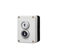 Interrupteur avec bouton flèche - Bouton de démarrage automatique - Réservoir d'eau - Interrupteur d'arrêt d'urgence industriel électrique (2 trous)