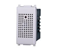 Interrupteur avec capteur de détection acoustique compatible Plana couleur blanche EV1701