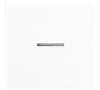 Interrupteur avec témoin lumineux Jung A590KO5WW blanc-alpin