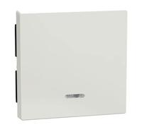 Interrupteur avec témoin Lumineux Merten 436019 System M, 1-M, M-Smart, M-Plan, M-Creativ Blanc Polaire Brillant