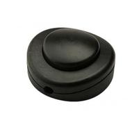 Interrupteur avec terre à pied unipolaire | Noir