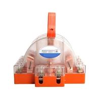 Interrupteur bipolaire à deux directions 2P 32A 220V, inverseur de source double, boîtier transparent avec témoin lumineux(4P 100A)