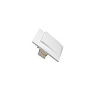 Interrupteur blanc. Interrupteur encastrable 10 A/250 V