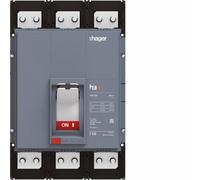 Interrupteur boitier moulé h3+ PW1600 3 Poles 800A - HAGER HMQ800AR