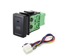 Interrupteur Bouton 1PC Car BSM DRL Power Parking Radar Steering Wheel Switch Button Fit For Suzuki SX4 Swift Grand Vitara 06-12 Auto(LED)