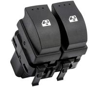 Interrupteur Bouton de Lève Vitre Électrique SANS FONCTION CONFORT Avant Gauche Côté Conducteur compatible avec MOVANO A VIVARO A CLIO II ESPACE IV LAGUNA II MASTER II SCENIC II TRAFIC II - 8200060045