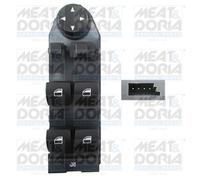Interrupteur bouton de lève-vitre Meat & Doria 26332 Links