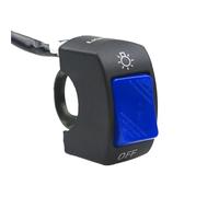 Interrupteur Bouton Guidon Moto 5 Couleurs Interrupteur Marche-arrêt De Moto Bouton Poussoir 22mm Commutateurs De Guidon 12V ATV Vélo Électronique Scooter(2)