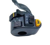 Interrupteur Bouton Guidon Moto Interrupteur De Guidon De Moto 22mm, Pour Klaxon, Phare Antibrouillard, Clignotant, ATV, Scooter, Tricycle, Commutateurs Universels 12V