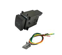 Interrupteur Bouton Interrupteur de feu antibrouillard avant, rétroviseur chauffant, bouton poussoir, interrupteur de musique, Convient pour Subaru Forester (SK) Momentané Bouton(Trunk)