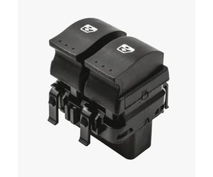 Interrupteur Bouton Lève vitre Avant Compatible Renault Trafic, Megane, Avant Gauche Commande côté conducteur - 8200057319, Commutateur 10 broches
