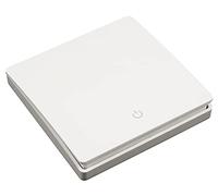 Interrupteur/bouton mural sans fil 1 voie KINETIC, IP20