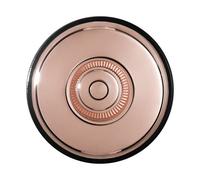 Interrupteur bouton poussoir Dimbler 10A noir et cuivre Ø64,5 mm