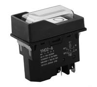 Interrupteur Bouton-Poussoir KJD16 120V 4 pour broches IP54 Interrupteur