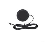 Interrupteur capteur sensible au robinet sans perçage pour portes d'armoires et intérieurs de camping-car avec compatibilité CC 5 V 12 V 24 V et capacité de charge 5 A (HY-3P Noir)