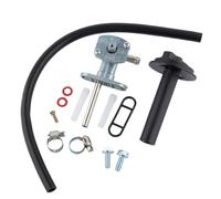 Interrupteur Carburant Kit de commutateur Petcock de Valve de gaz de carburant, pour Yamaha Grizzly 350 660, Convient pour Kawasaki Prairie 360 5KM-24500-10-00 Robinet de Carburant