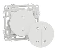 Interrupteur centralisé sans fils 2 ou 4 boutons - blanc craie - SCHNEIDER - S920531