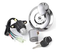 Interrupteur Clé D'allumage Moto Pour CM125 CM 125 1987 1988 1989-1999 Bouchon de réservoir Interrupteur d'allumage Serrure de siège avec kit de clé