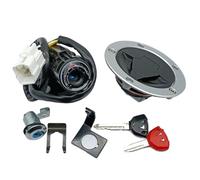 Interrupteur Clé D'allumage Moto Pour Kawasaki Pour ZX1000 Pour Ninja 1000 11-12 Pour ZX636 Interrupteur D'allumage Verrouillage Bouchon D'essence Ensemble Clé Verrouillage