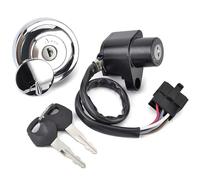 Interrupteur Clé D'allumage Moto Pour Kawasaki VN900 Pour Classic Pour Custom VN900 Pour Vulcan 900 Bouchon Réservoir Carburant Interrupteur D'allumage Avec Kit Clé