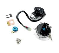 Interrupteur Clé D'allumage Pour Suzuki Pour GSXR 600 Pour GSX650 Pour GSF650 Pour Bandit SV1000 Interrupteur D'allumage Bouchon Réservoir Carburant Serrure Serrure Démarreur(Full Set Lock)