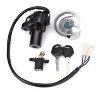 Interrupteur Clé D'allumage Pour XVS950 Pour V-Star Pour Tourer Pour Midnight Pour Star 4NK-24602-20-00 Interrupteur D'allumage Gaz Carburant Serrure Siège Serrure Démarreur(Set)