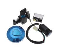Interrupteur Clé Moto Bouchon Réservoir Carburant Moto pour Monkey Z50 Antivol pour Casque Verrouillage D'allumage Moto Interrupteur À Clé Contact, Dispositif D'allumage