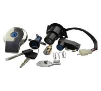 Interrupteur Clé Moto Pour XV250 Pour XV 250 Verrou Contacteur Allumage Bouchon Réservoir Essence Protection Selle Clé Incluses Moto