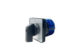 Interrupteur combiné LW26-32/2, 3 vitesses, 2 sections, Silver Point