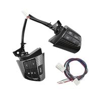 Interrupteur Commande Audio Au Volant Avec Fil, Pour TOYOTA Pour COROLLA A*DE150 N*DE150 NR*E150 ZR*E15 2010-2013 84250-02230 Musique DVD Boutons de Navigation contrôleur(Carbon fiber-Wire)
