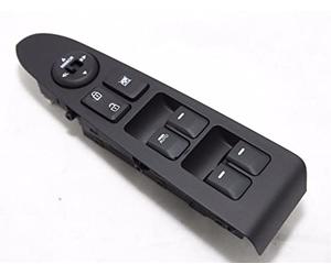 Interrupteur Commande de Leve Vitre Pour KIA Pour Sportage Avant Gauche Verre Bouton Commande Levage Rétroviseur Bouton Verre Interrupteur Principal OEM 93570-3W300WK 935703W400WK Vitre Électrique Int