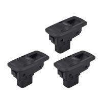 Interrupteur Commande Interrupteur commande fenêtre électrique pour Ford Fiesta 2011-2013 bouton verrouillage porte clé accessoires voiture Bouton électrique Vitre(3Pcs Passenger)