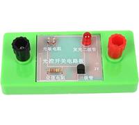 Interrupteur commandé par la lumière Équipement expérimental Photorésistance Transistor Diode électroluminescente Composants expérimentaux électroniques physiques