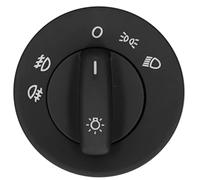 Interrupteur Commande Phare Bouton De Commande De Phare Antibrouillard, Interrupteur De Commande De Phare Électrique, Compatible Avec Skoda Pour Octavia 1Z3 2004 - 2013