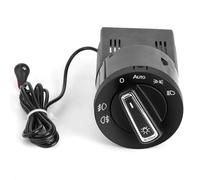 Interrupteur Commande Phare Compatible Avec VW Pour 9N 9N3 1999 2000 2001 Module De Capteur De Lumière Commutateur Commande De Lampe De Phare Voiture En Plastique ABS 1C0941531 3BD941531 3BD941531A