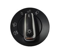 Interrupteur Commande Phares Antibrouillard 1C0941531 Pour Seat Pour Alhambra 2001-2010 Bouton Réglage Pièces 3BD941531A Remplacement(With chrome)