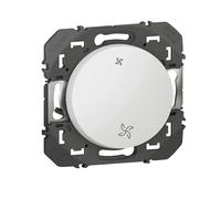 Interrupteur commande VMC dooxie finition blanc - 600007 - Legrand