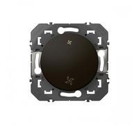 Interrupteur commande VMC noir Dooxie LEGRAND